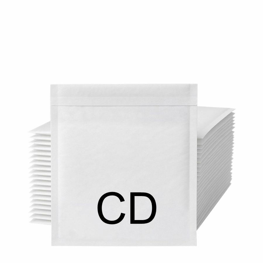 Koperta kurierska biała 200x175 CD Plast