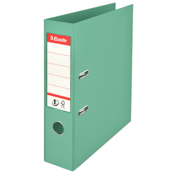 Segregator Esselte no1 colour'ice, A4 75 mm, zielony | eazbiuro.pl | Sprawdź cenę!