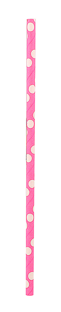 Słomki PARTY GO, 19,5cm, 12 szt., różowe