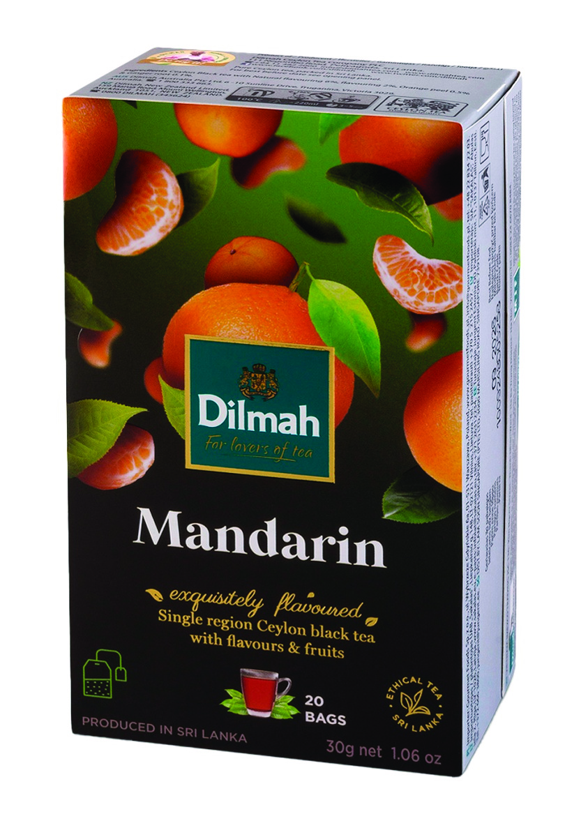 Herbata DILMAH, aromat mandarynki, 20 torebek Herbata DILMAH, aromat mandarynki, 20 torebek