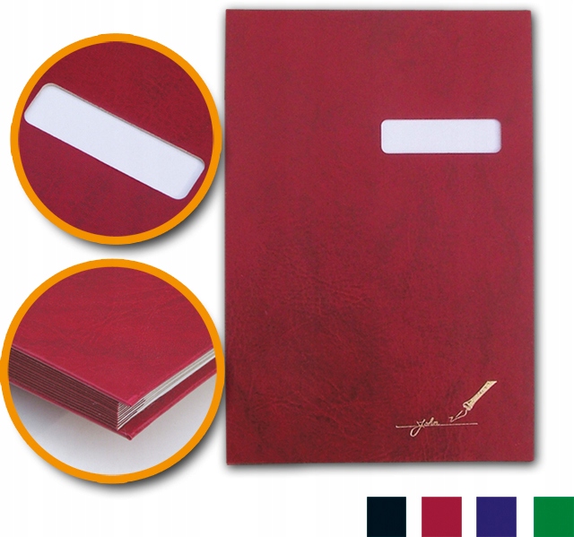 Teczka do podpisu 16kartek Okienko czarna | eazbiuro.pl | Kup skutecznie!