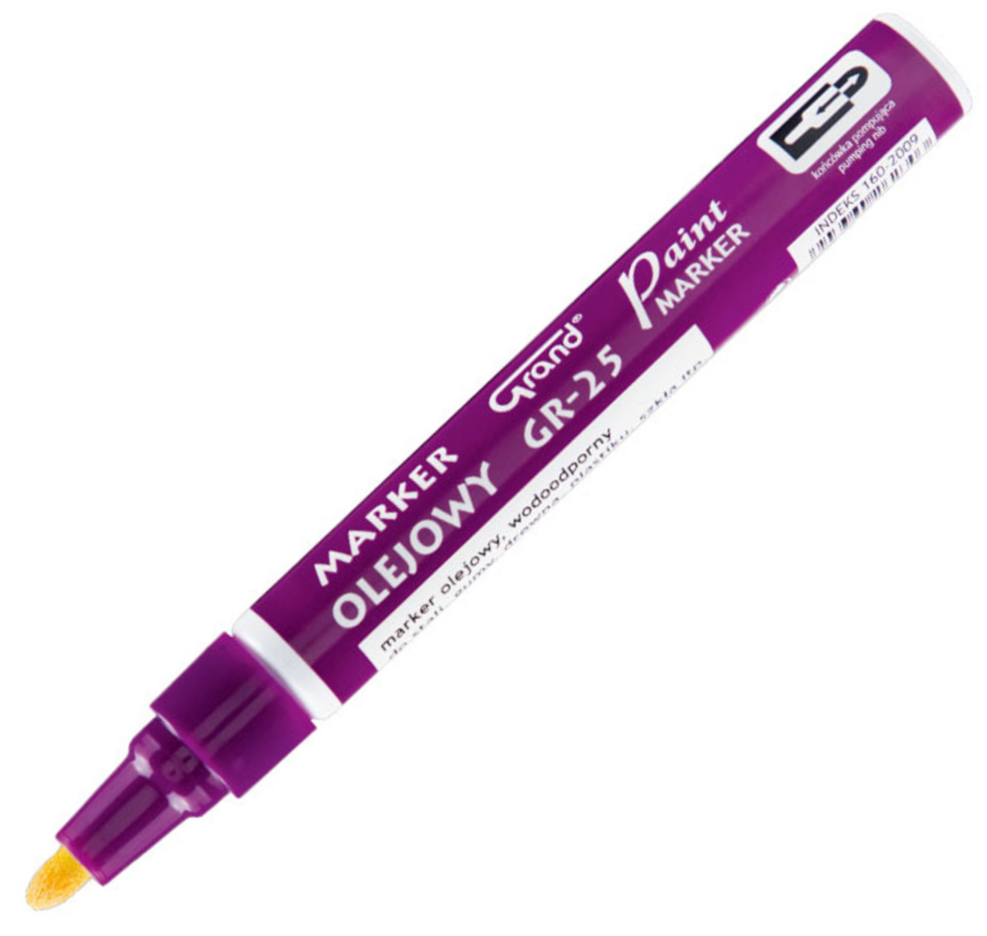Marker olejowy gr-25 fioletowy | eazbiuro.pl | Kup od razu!