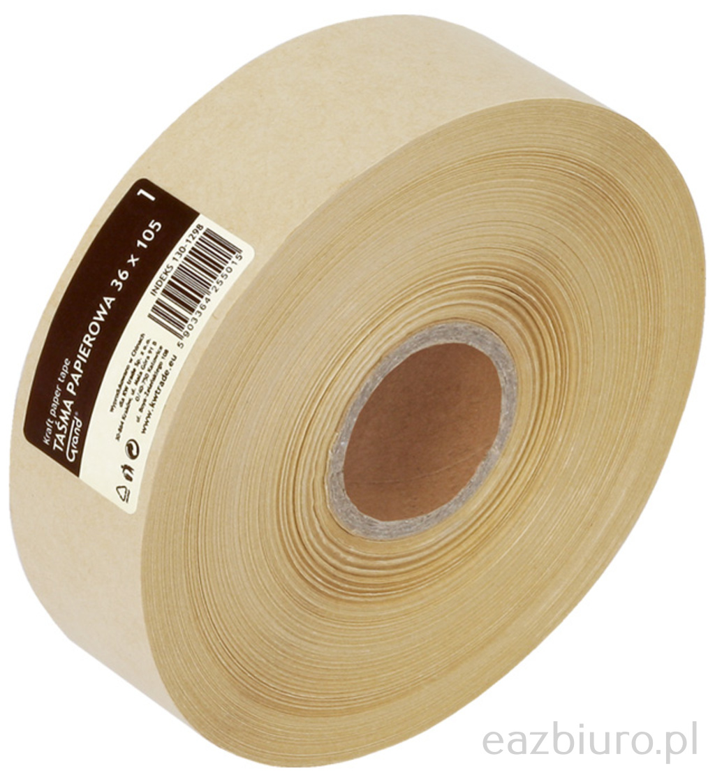 Taśma papierowa 36 x 105 silwer kw | eazbiuro.pl | Kup online!