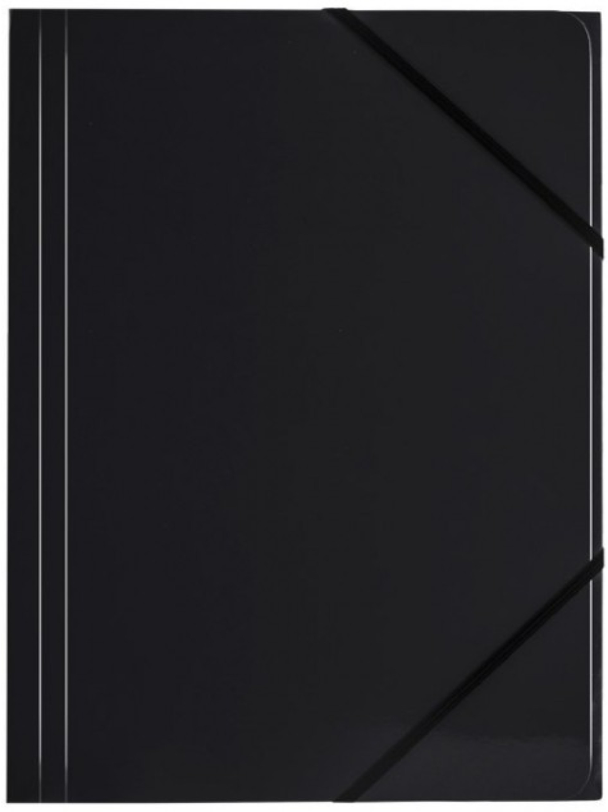 Teczka kartonowa z gumką bt600 czarna | eazbiuro.pl | Kup online!