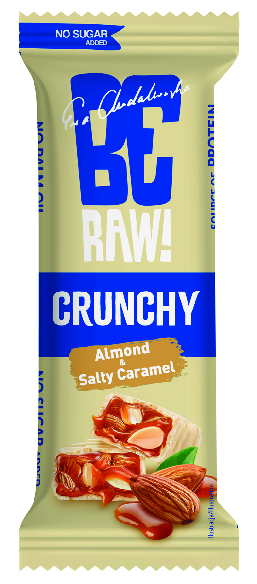 Baton BERAW!, orzechowo-karmelowy, 40g