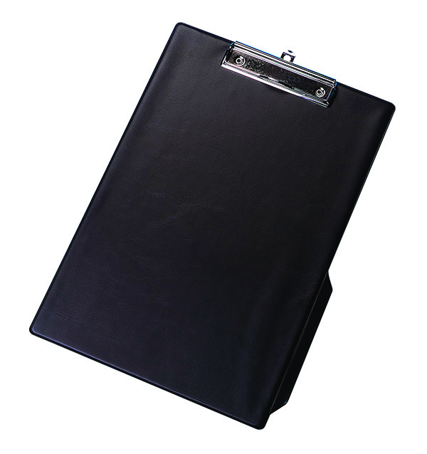 Clipboard Q-Connect deska, z klipsem, pvc, A4 czarny