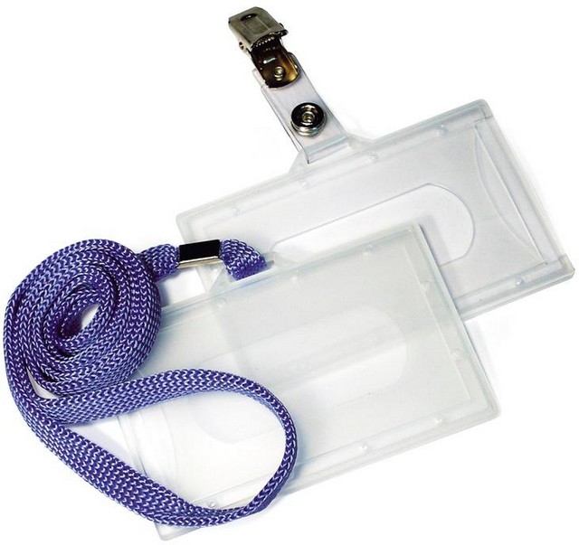 Identyfikator holder z taśmą Argo 90 x 56 mm