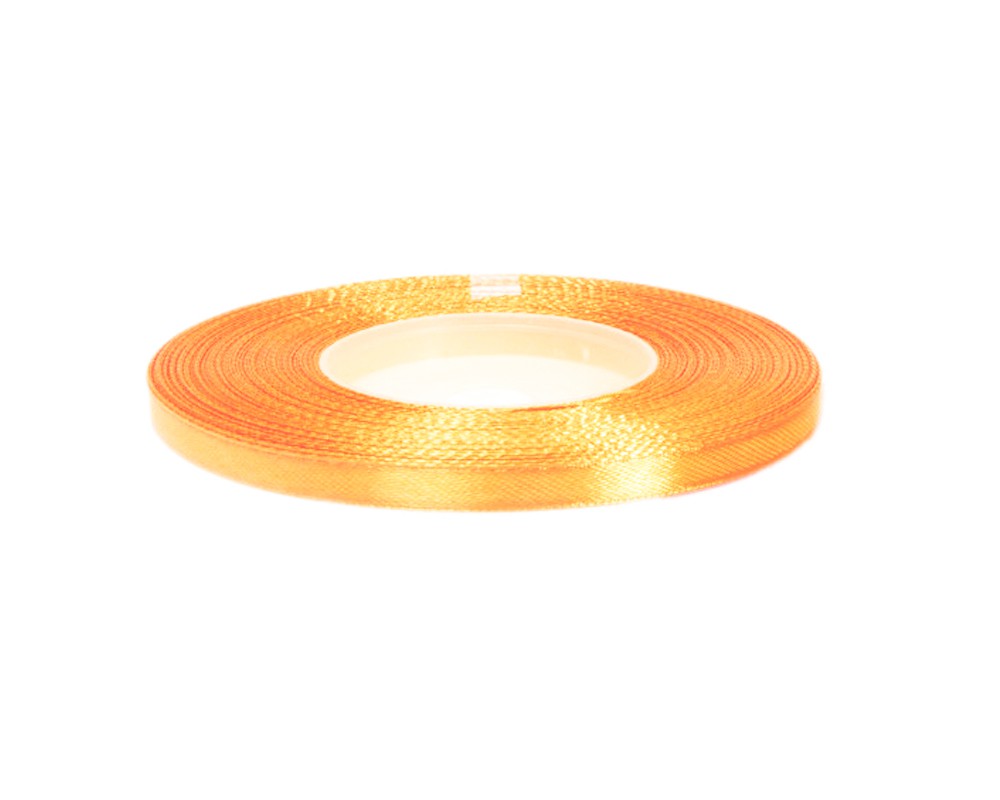 Wstążka Brewis satynowa 6 mm 32 m jasno-pomarańczowy | eazbiuro.pl | Kup sprytnie!