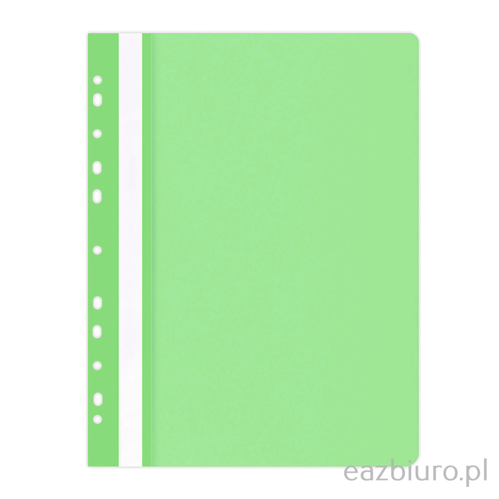 Skoroszyt Office Products, pp, A4, miękki, 100 170mikr., wpinany, jasnozielony | eazbiuro.pl | Zamów natychmiast!