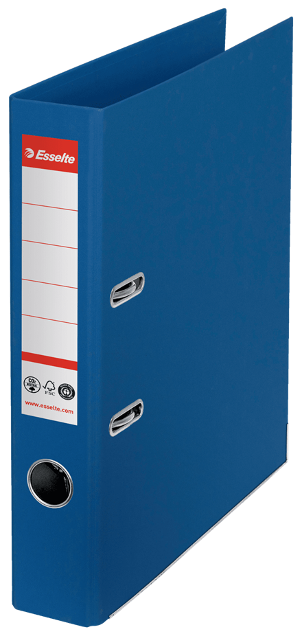 Segregator Esselte no.1 neutralny pod względem emisji co2, A4, 50 mm, niebieski