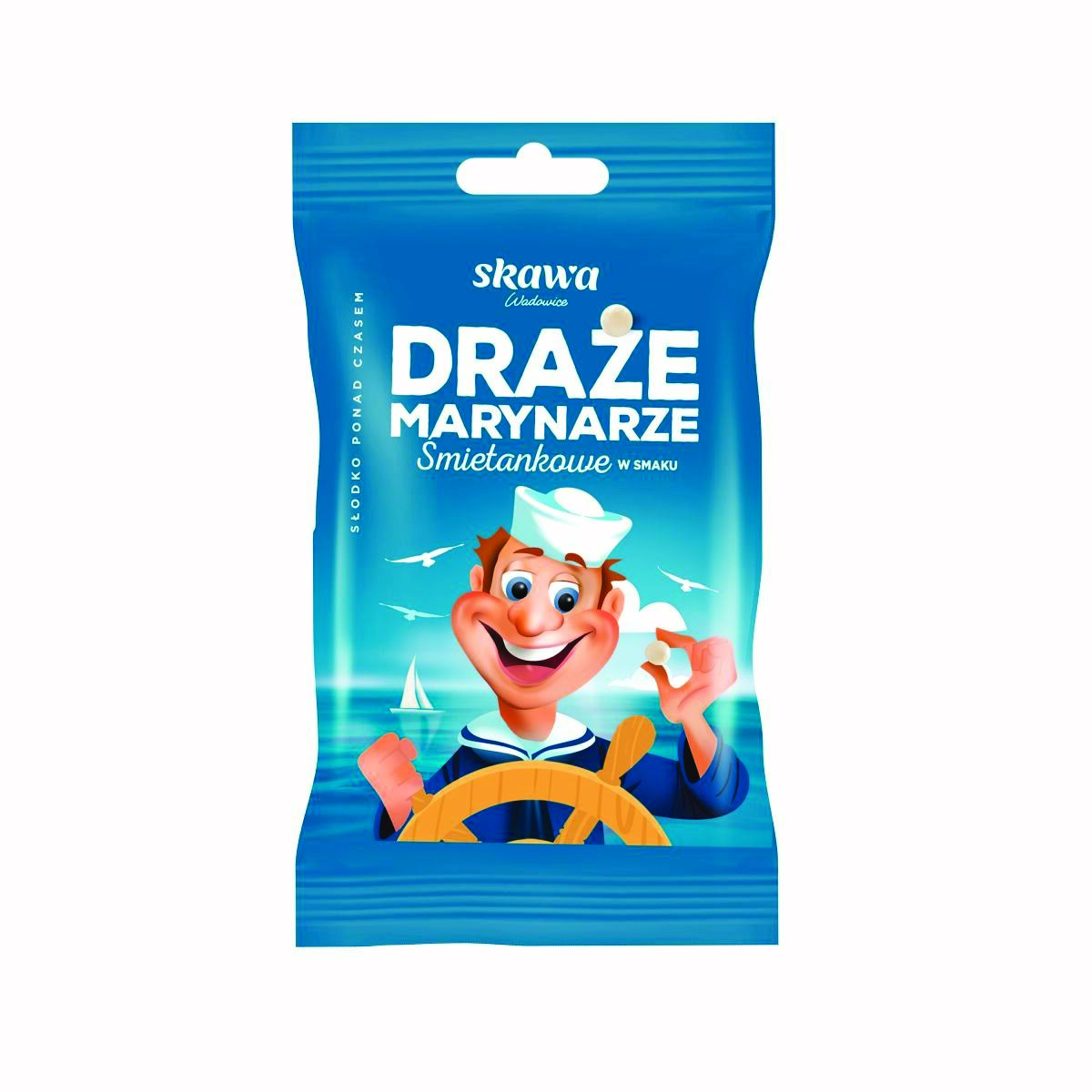 Draże Marynarze SKAWA, śmietankowe 70g Draże Marynarze SKAWA, śmietankowe 70g