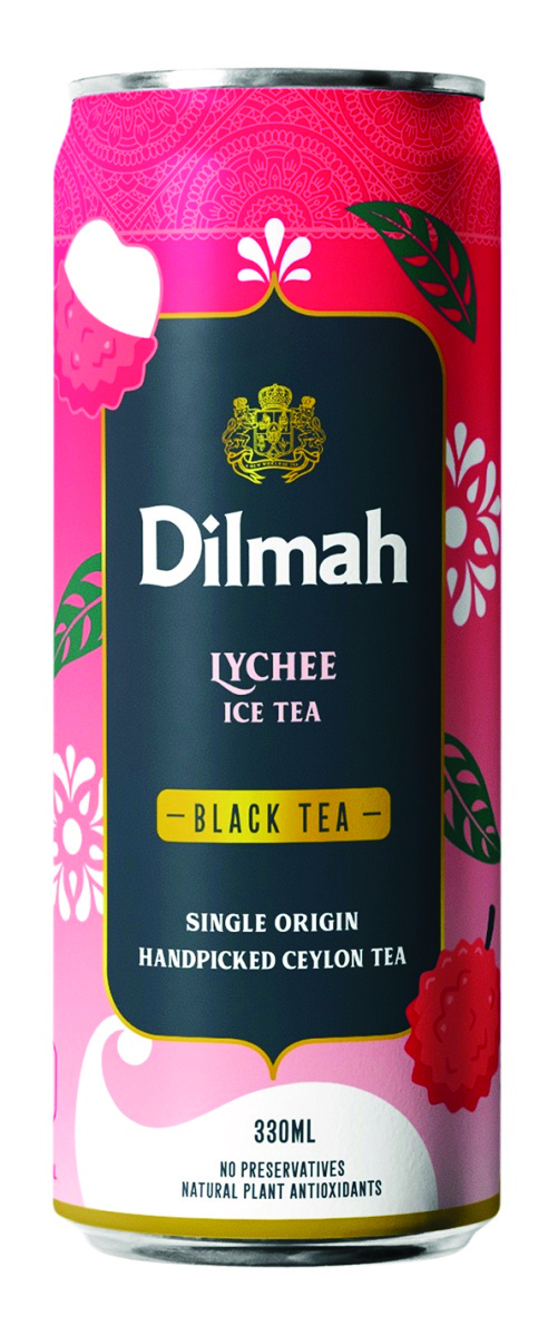 Herbata mrożona DILMAH, lychee, 330ml