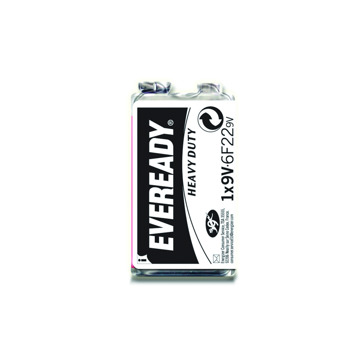 Bateria eveready heavy duty, e, 6f22, 9v