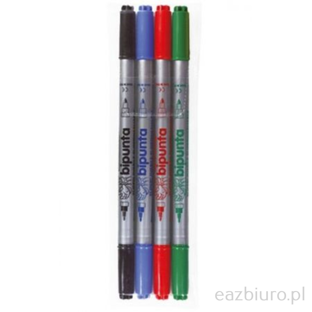 Mazaki fibracolor double 4 kolory | eazbiuro.pl | Zyskaj więcej!