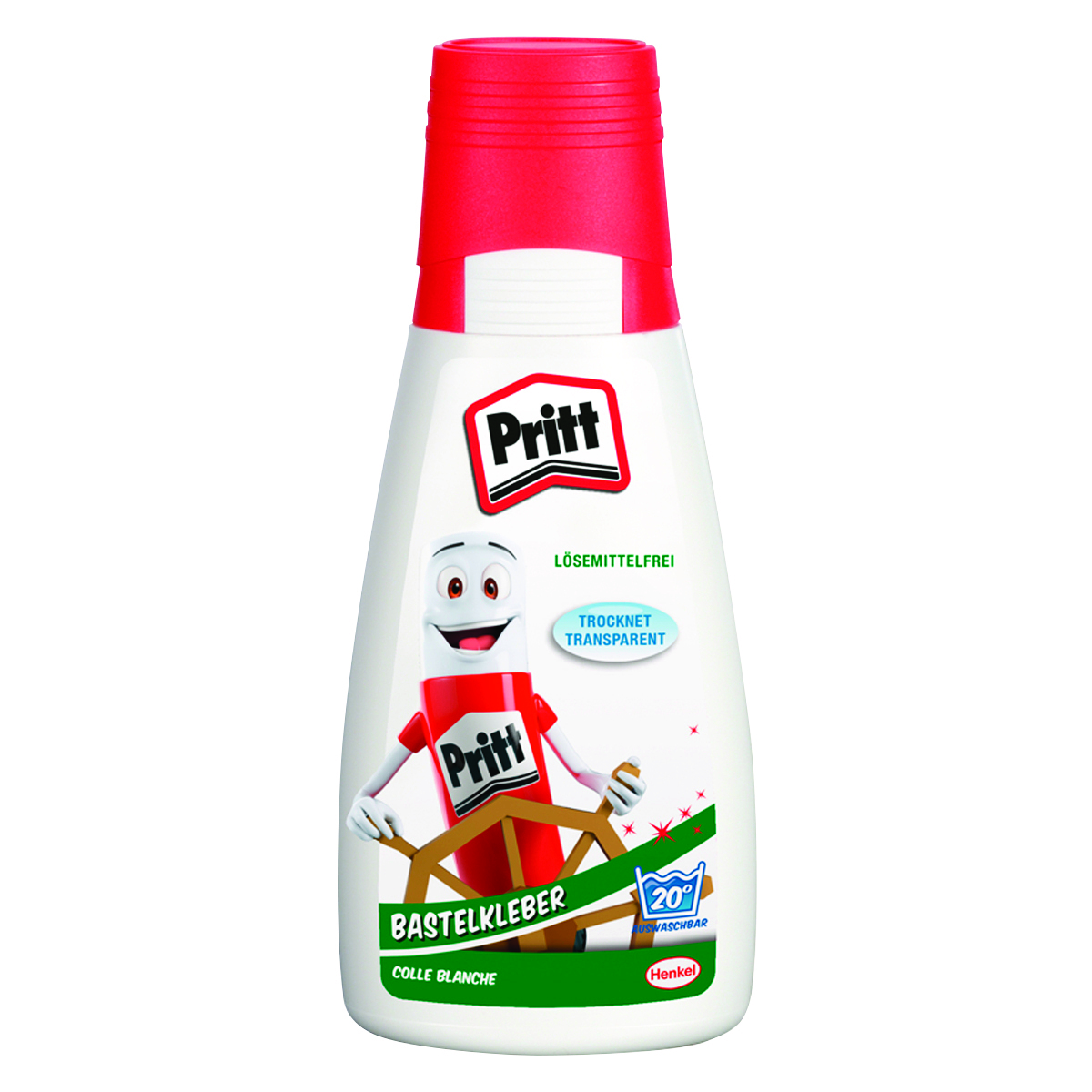 Klej w płynie PRITT, PVA, w butelce, 100g, transparentny Klej w płynie PRITT, PVA, w butelce, 100g, transparentny