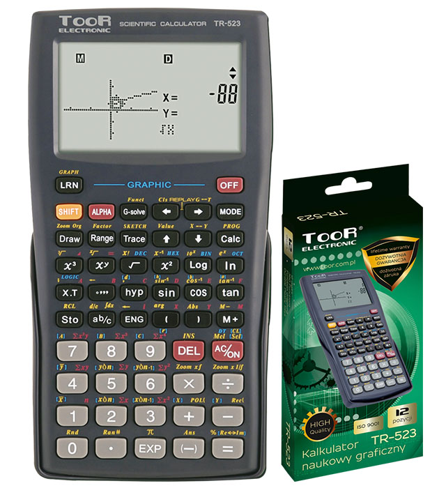 Kalkulator toor tr-523 graficzny naukowy Kalkulator toor tr-523 graficzny naukowy