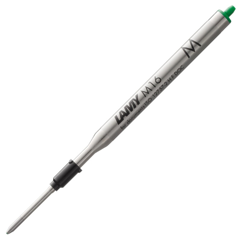 Wkład do długopisu LAMY M16, M, blister, zielony Wkład do długopisu LAMY M16, M, blister, zielony