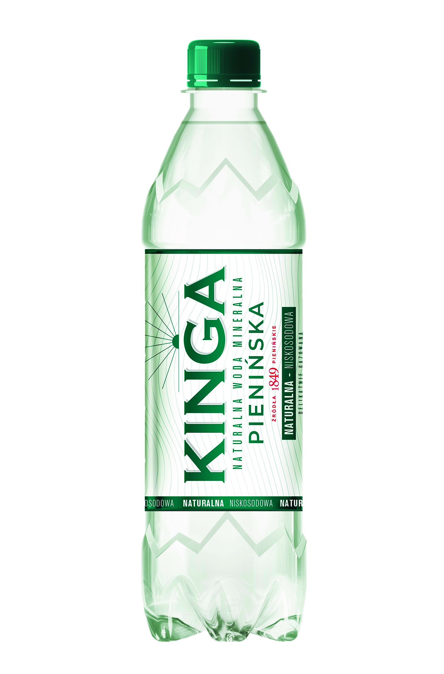 Woda mineralna Kinga Pienińska, naturalna, 0,5l Woda mineralna Kinga Pienińska, naturalna, 0,5l