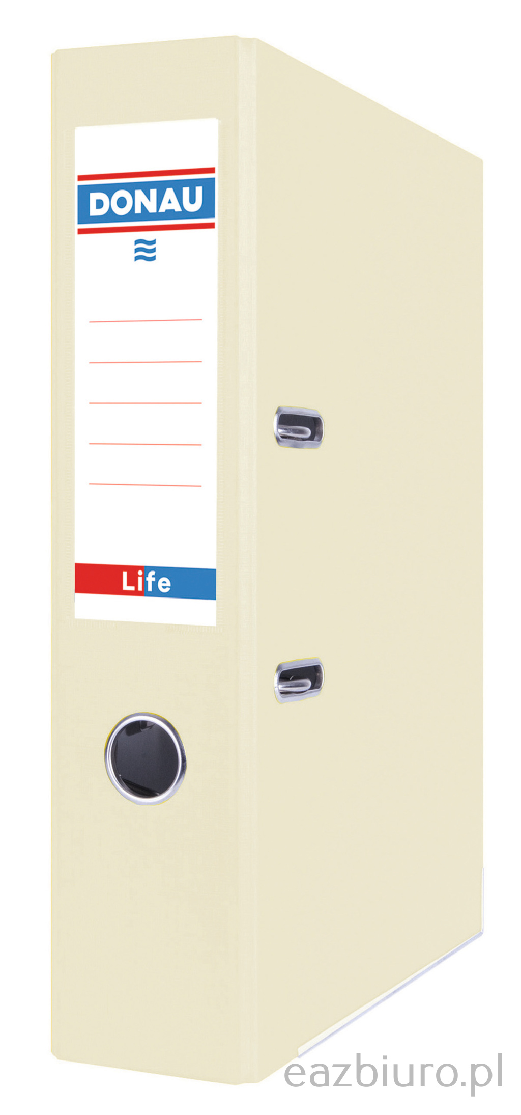 Segregator Donau life, pastel, A4 75 mm, żółty | eazbiuro.pl | Kup pewnie!