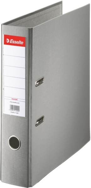 Segregator Esselte A4, ekonomiczny A4/75 mm, szar