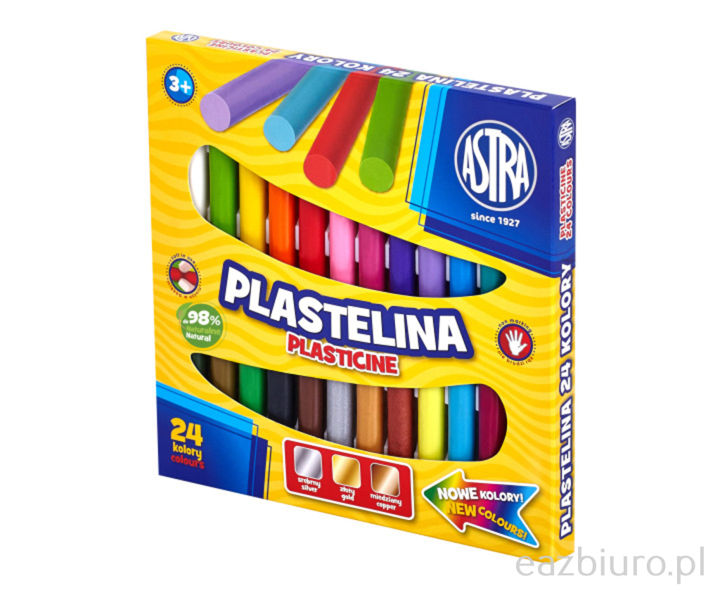 Plastelina 24 kolory Astra Plastelina 24 kolory Astra