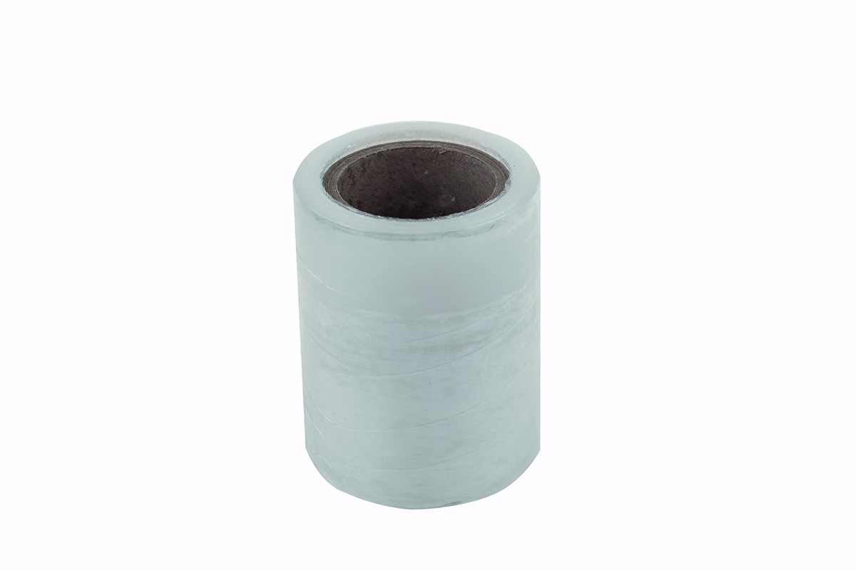 Folia stretch Office Products mini rap, 0,25kg brutto, szer. 100mm, gr. 23µm, transparentna