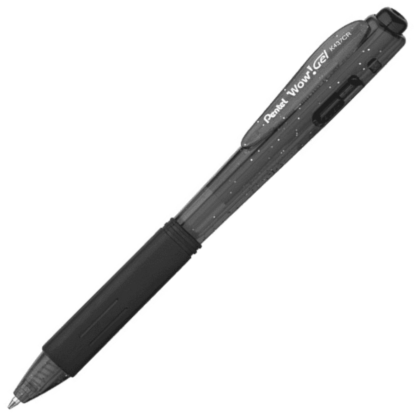 Długopis żelowy Pentel 0,7 mm k437cr czarny | eazbiuro.pl | Weź zanim zniknie!