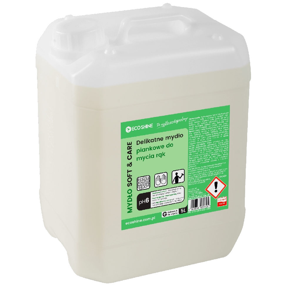 Eco Shine soft & care 5l mydło do dozowników pianowych