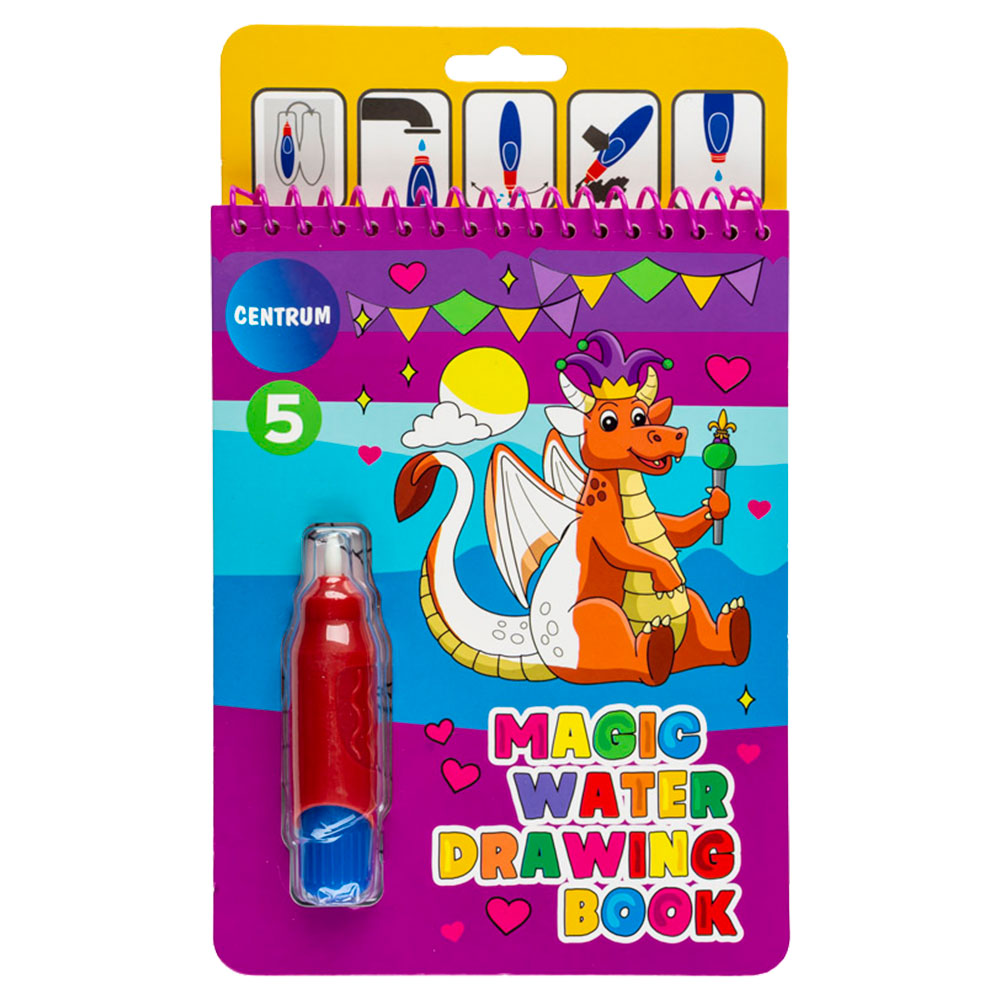 Kolorowanka do malowania wodą mix wzorów Kolorowanka do malowania wodą mix wzorów