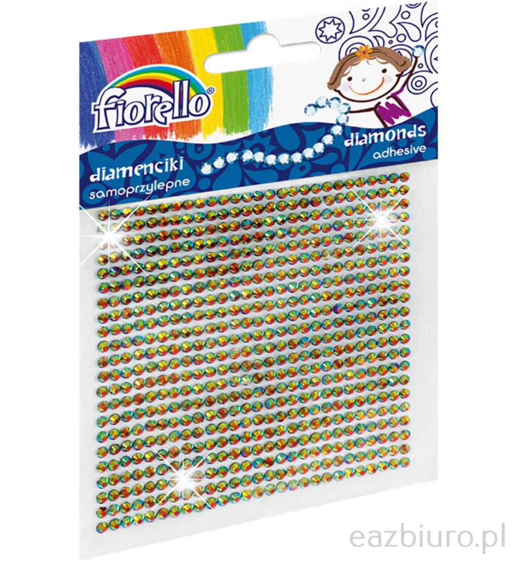 Diamenciki samoprzylepne Fiorello gr- ds03 laserowe małe mix | eazbiuro.pl | Zamów natychmiast!
