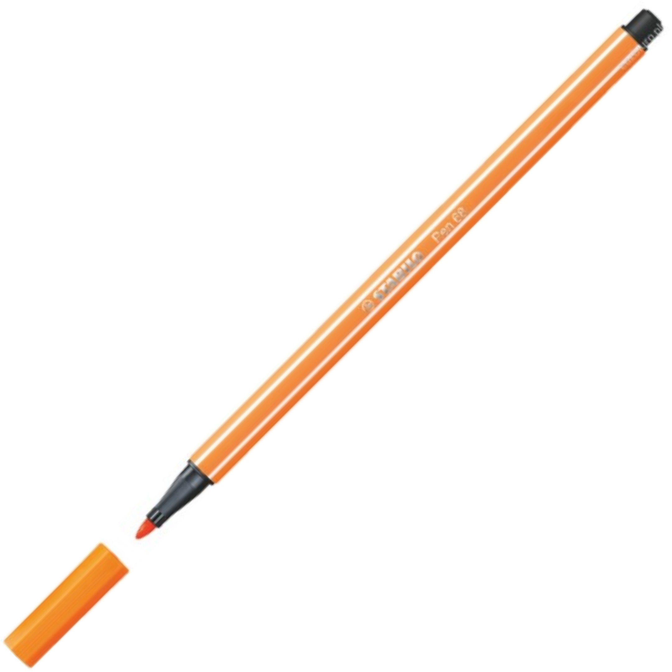 Flamastry Stabilo pen 68 pomarańczowy | eazbiuro.pl | Kup sprytnie!