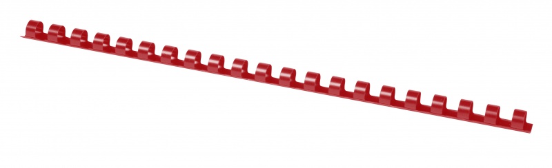 Grzbiety do bindowania Office Products, A4, 10mm (65 kartek), 100 szt., czerwone Grzbiety do bindowania Office Products, A4, 10mm (65 kartek), 100 szt., czerwone