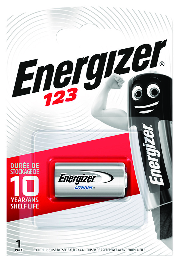 Bateria Energizer photo lithium, 123, 3v