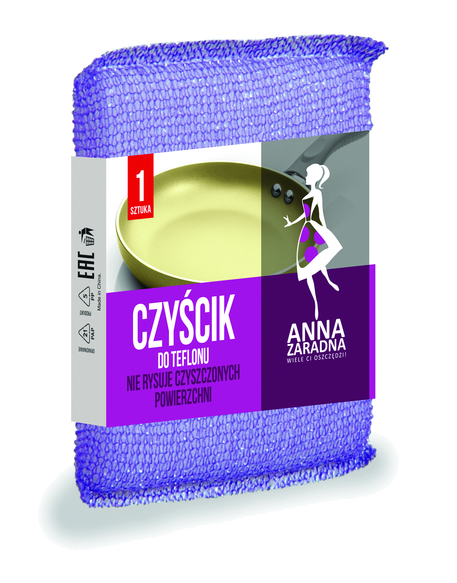 Czyścik do teflonu Anna Zaradna Czyścik do teflonu Anna Zaradna