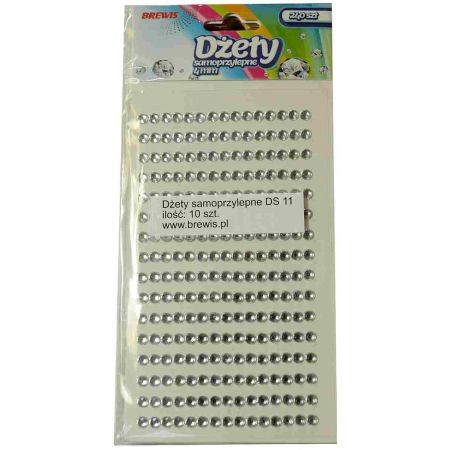Dżety samoprzylepne 4 mm ds11 srebrne | eazbiuro.pl | Zamów teraz!