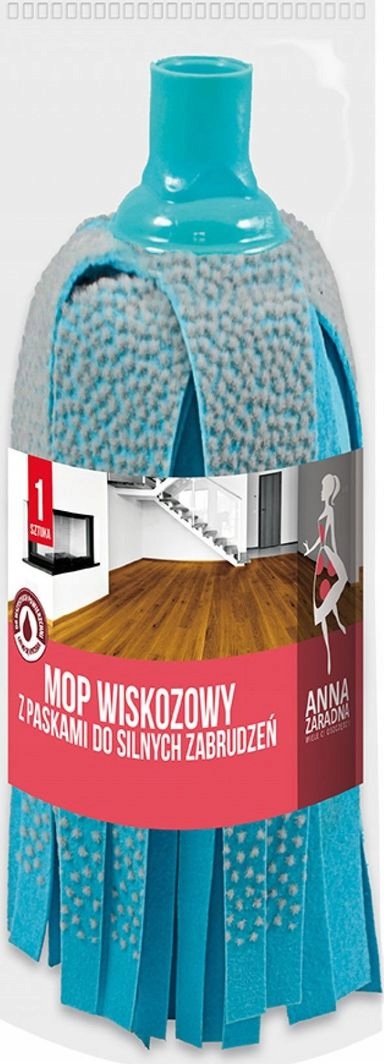 Mop Anna Zaradna wiskozowy z paskami do silnych zabrudzeń | eazbiuro.pl | Nie przegap!