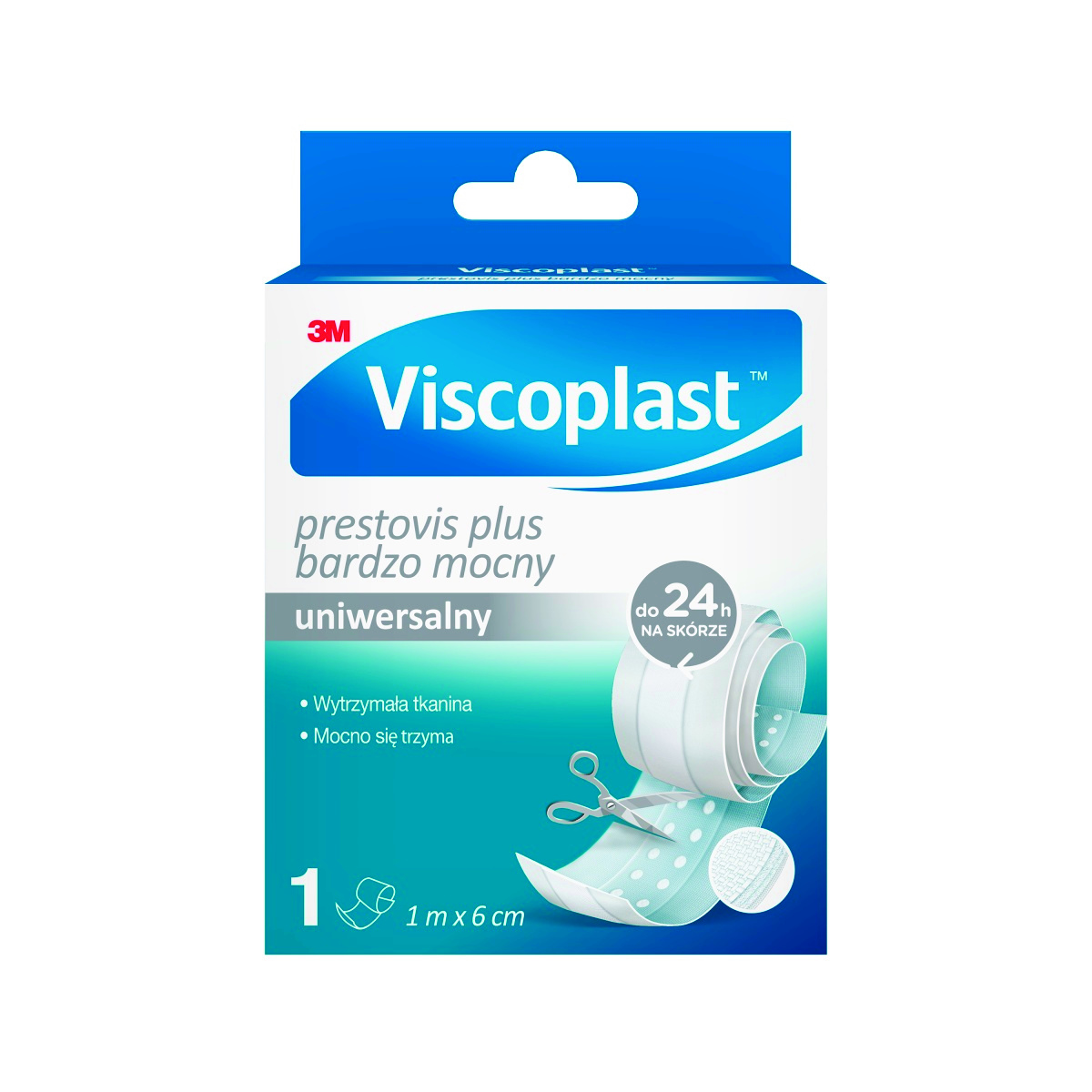 Plaster Viscoplast 6cmx1m supermocny