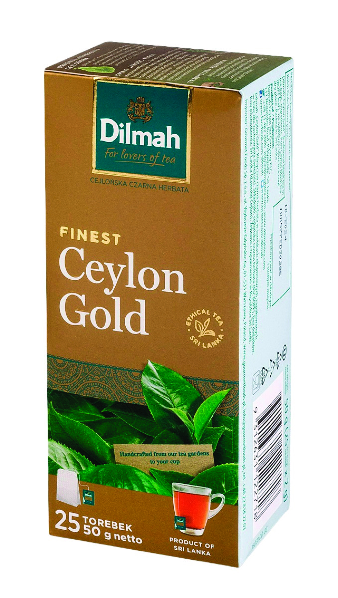 Herbata DILMAH Ceylon Gold, 25 torebek