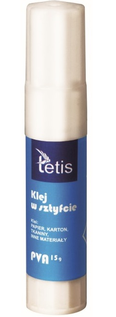 Klej w sztyfcie 15 g Tetis bg099-b