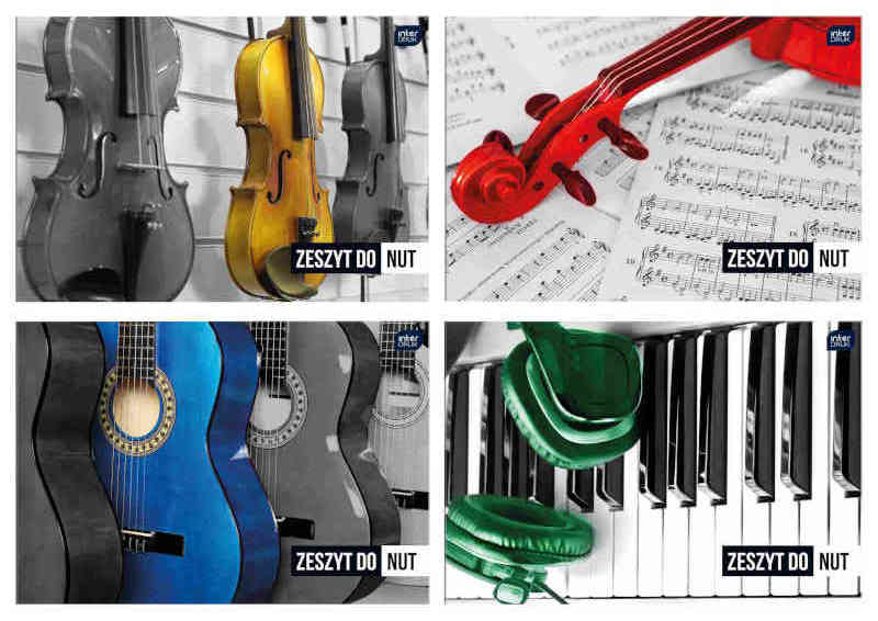 Zeszyt do nut A5 int do biura do biura | eazbiuro.pl | Zamów z gwarancją!