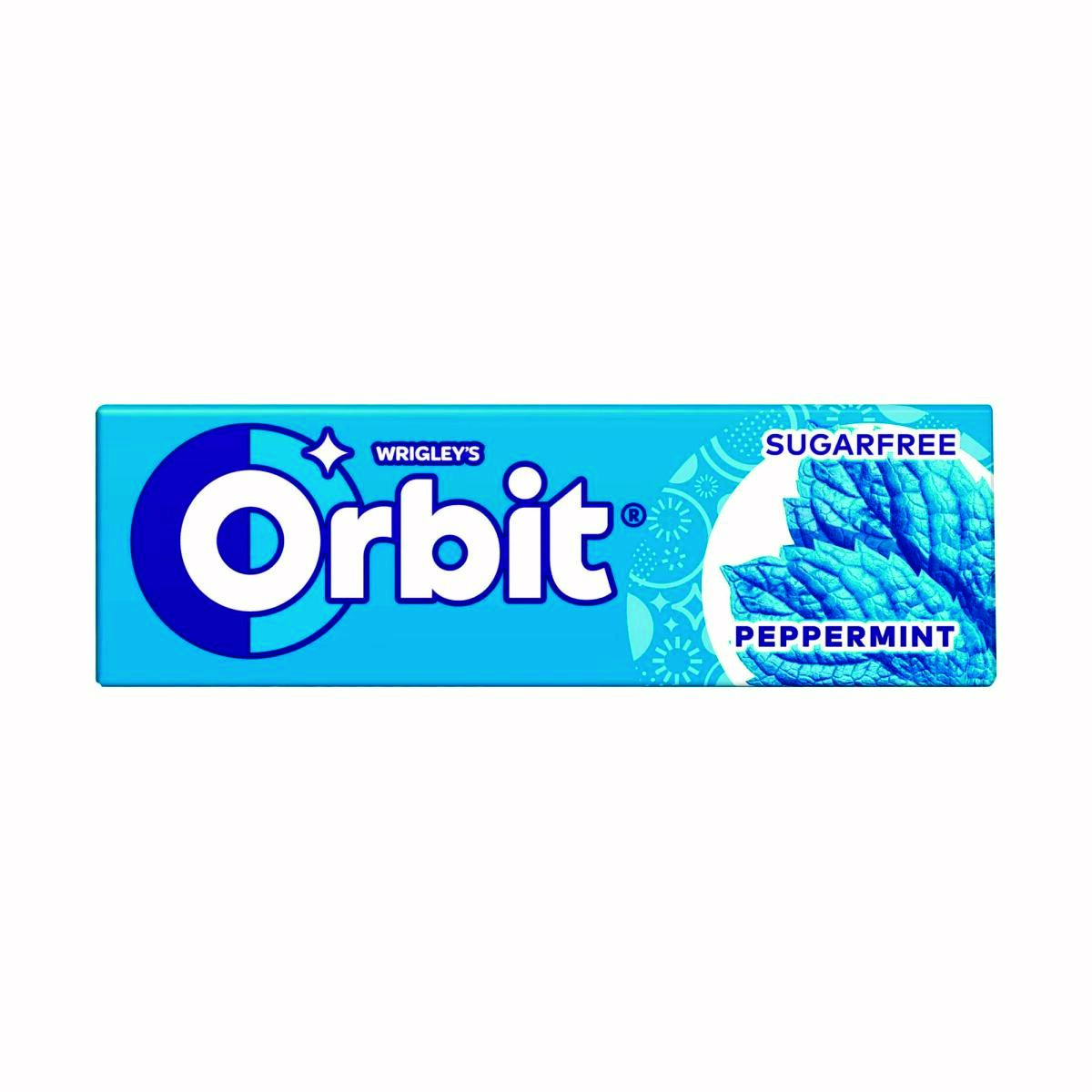Guma do żucia ORBIT, peppermint, 14g Guma do żucia ORBIT, peppermint, 14g