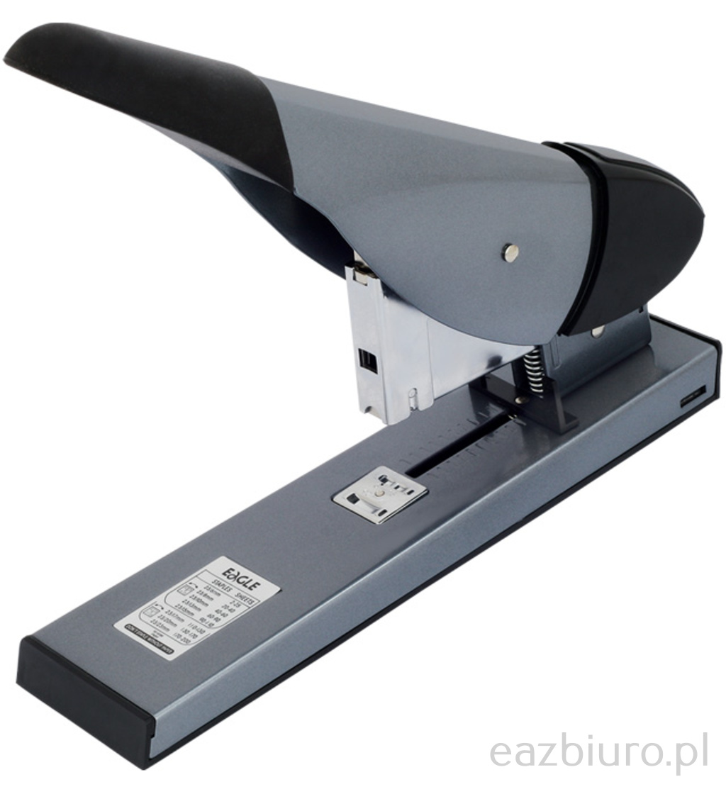 Zszywacz Eagle 8539 grafitowy 200 kartek | eazbiuro.pl | Zamów taniej!