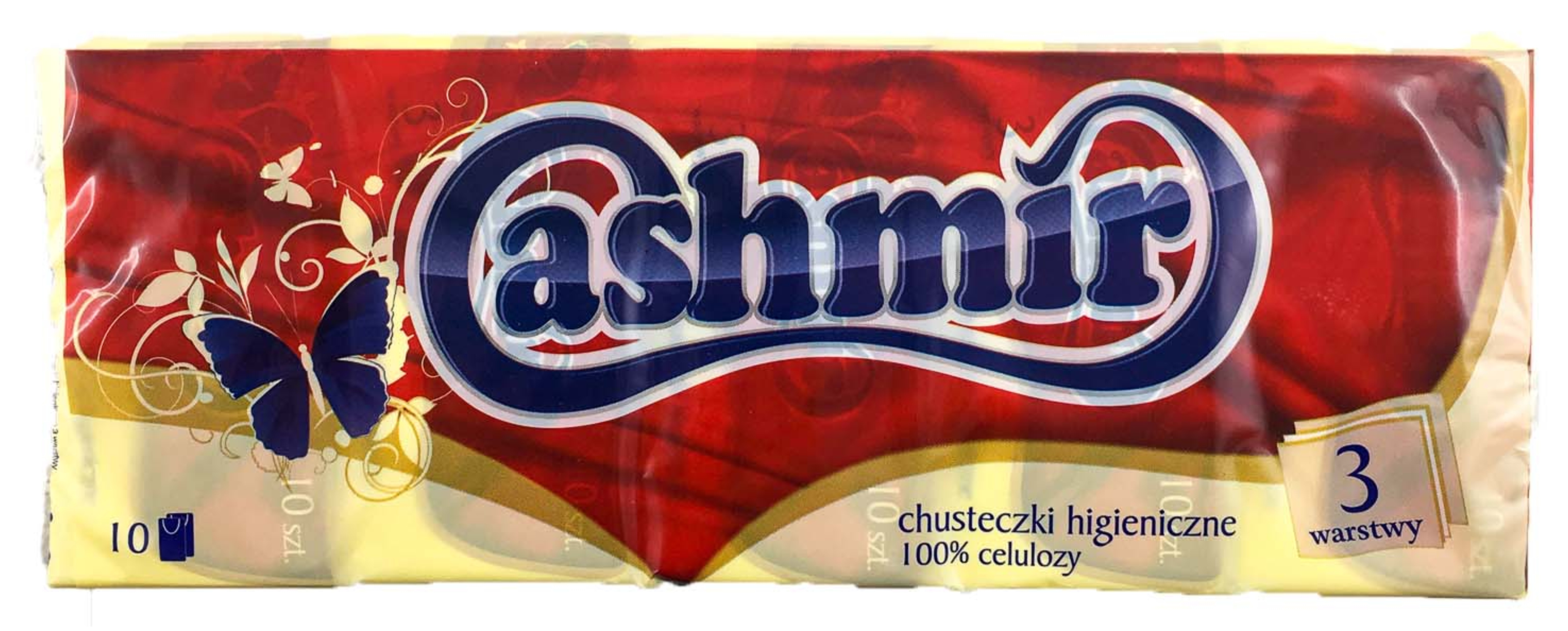 Chusteczki 10x10 3-warstwowe cashmir