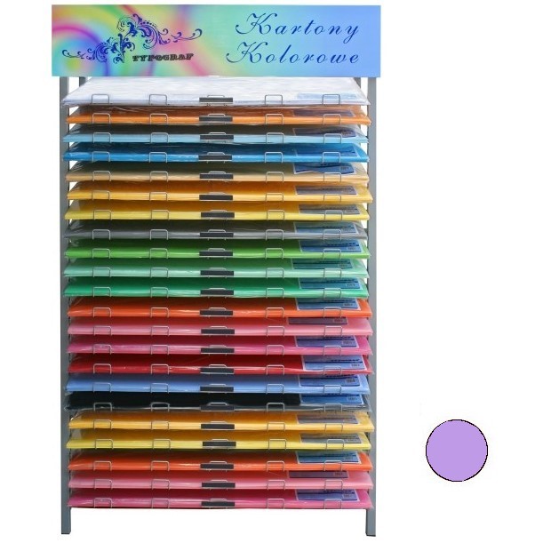 Karton kolorowy Typograf B1 240 g/m2 jasny fiolet | eazbiuro.pl | Skorzystaj dziś!