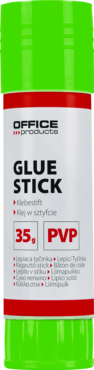 Klej w sztyfcie OFFICE PRODUCTS, PVP, 35g Klej w sztyfcie OFFICE PRODUCTS, PVP, 35g