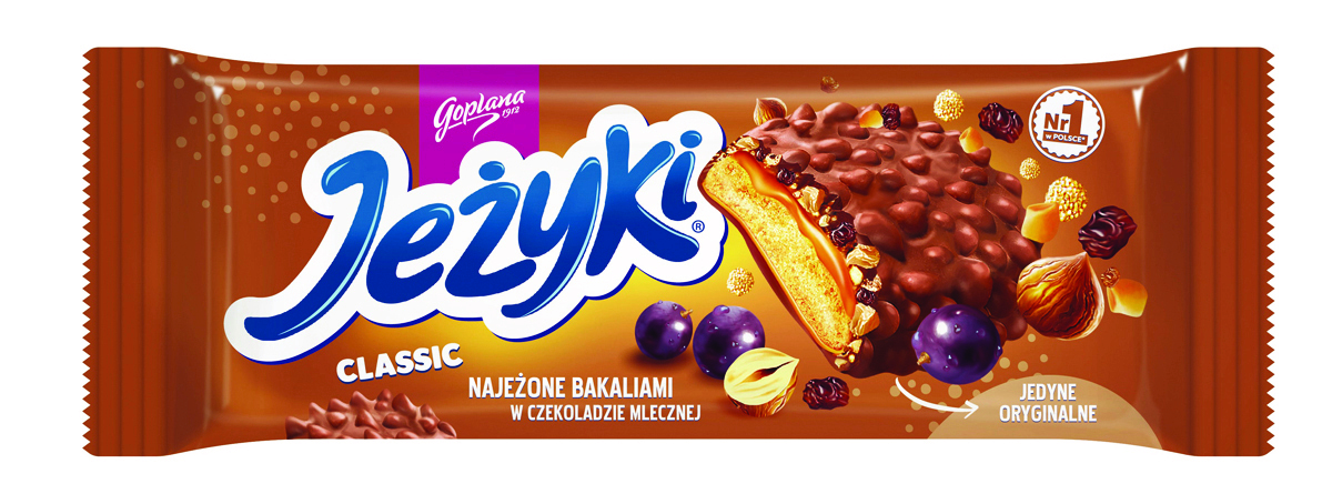 Ciastka jeżyki goplana, 140 g, klasyczne