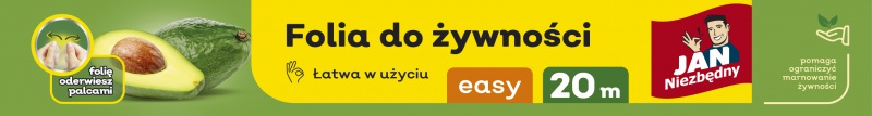 Folia do żywności easy Jan Niezbędny 20m