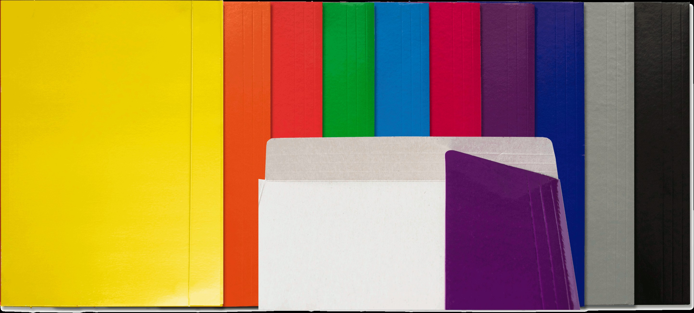 Teczka z gumką lakierowana żółta | eazbiuro.pl | Wybierz najlepsze!