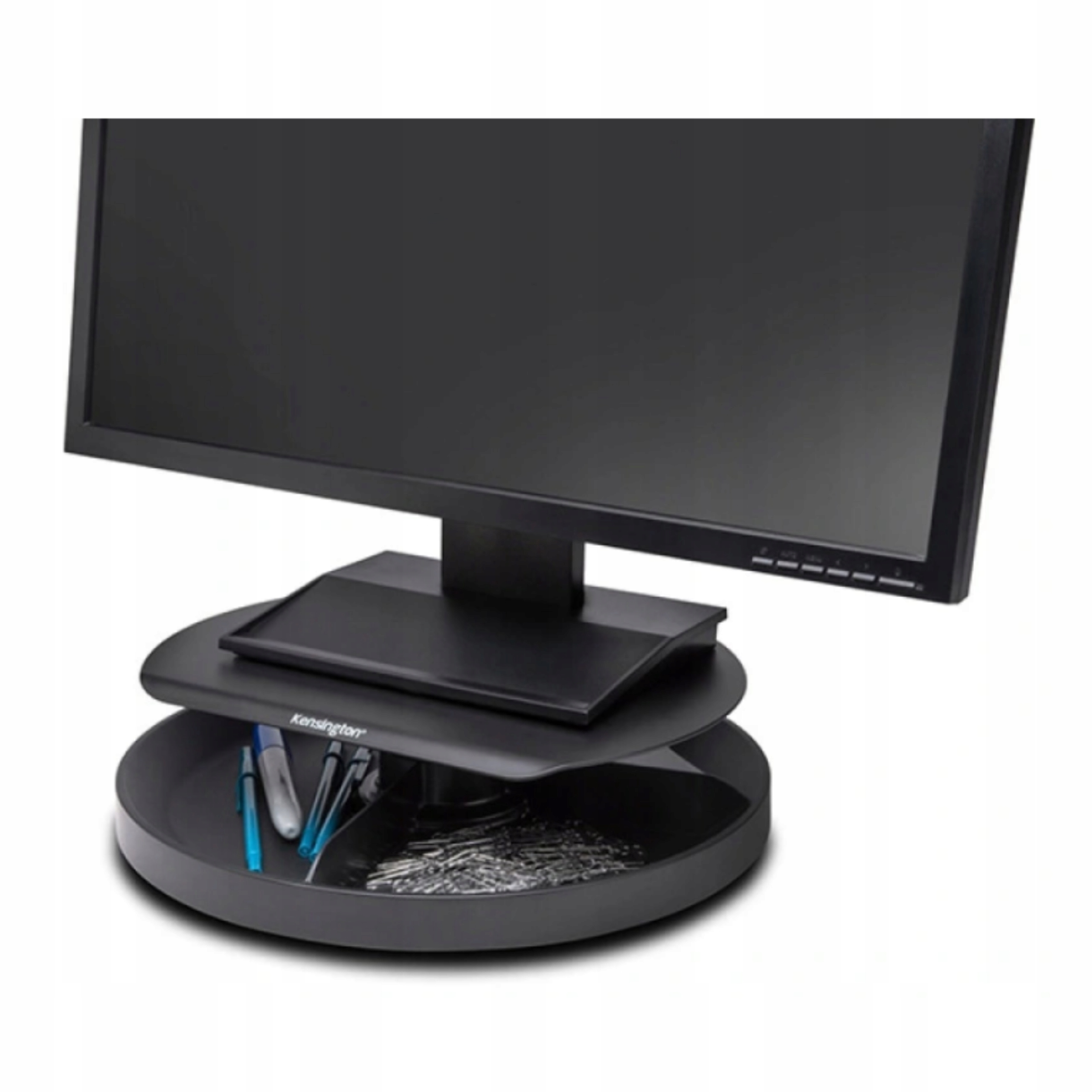 Obrotowa podstawka Kensington smartfit® spin2™ pod monitor, czarna