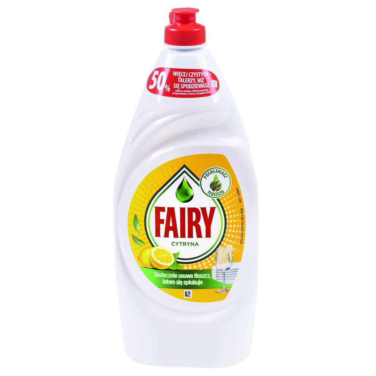 Płyn do mycia naczyń Fairy Lemon 900ml Płyn do mycia naczyń Fairy Lemon 900ml